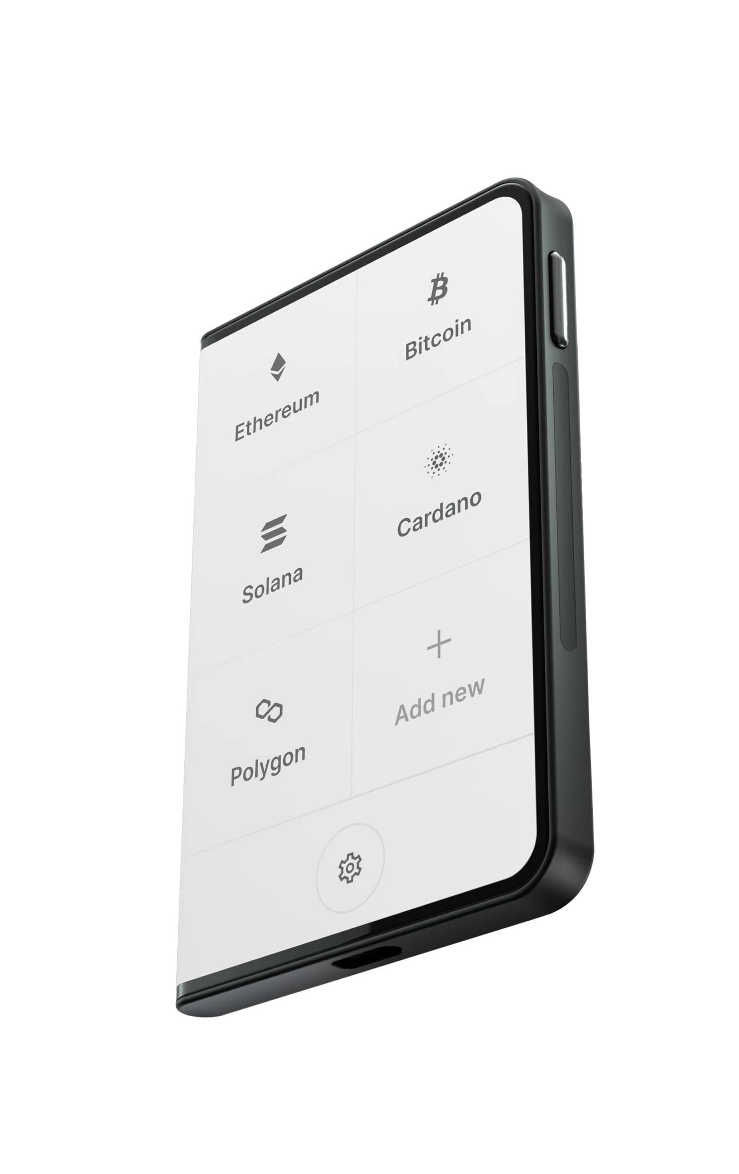 Ledger Stax硬件钱包展示